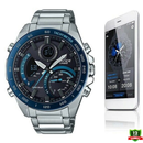 EDL-1012578 N91 EDI_FICE Silver Black Blue Dial Watch.