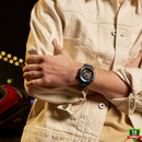 EDL1012578 N91 EDI_FICE Silver Black Dial Watch Series.