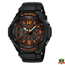 MWI-1002411P Solar Pro Watch Orange & Black Model.