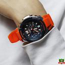 MWI-1002411P Solar Pro Watch Orange & Black Model.