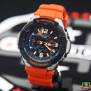 MWI-1002411P Solar Pro Watch Orange & Black Model.