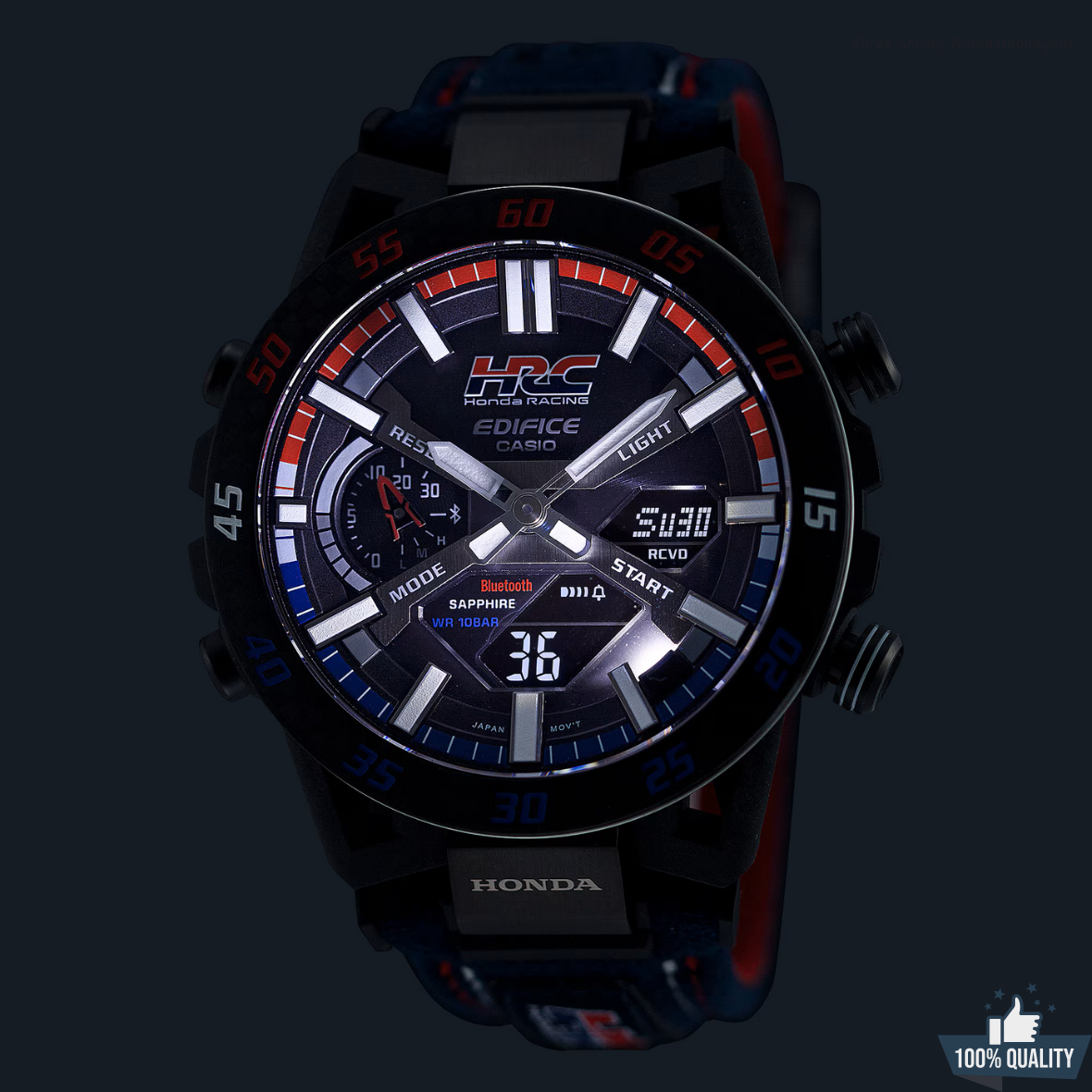 EDIFICE SOSPENSIONE ECB-2000HR-1A Watch - Image 7