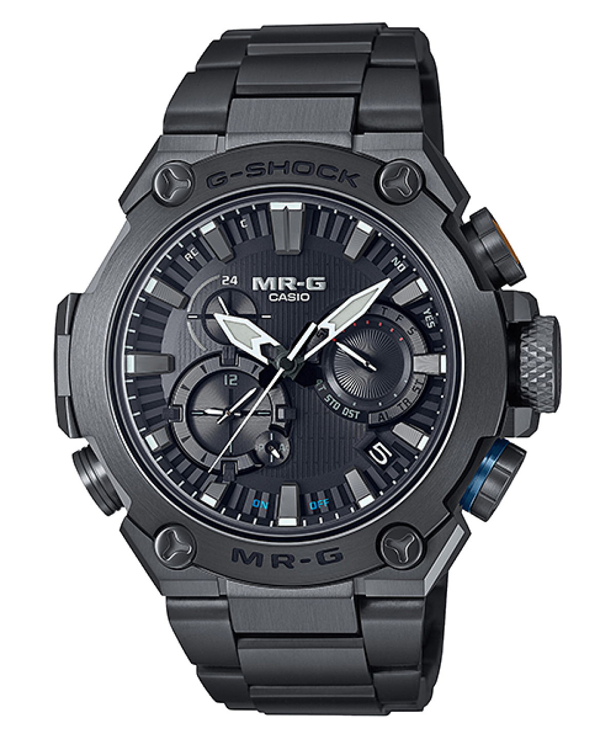 MR-G -B2000 Series 1A1 Black Magic Dial Watch - Image 4