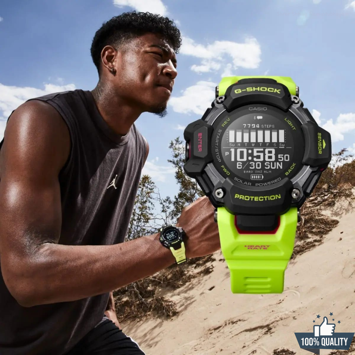 G-1A2110 G-SQUAD Green Watch - Image 5